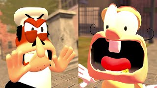 Peppino And Noise, From Friends To Enemies (Gmod Pizza Tower)
