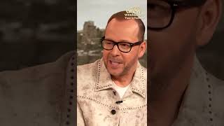 Donnie Wahlberg Sleeps Next to Wife Jenny McCarthy via FaceTime | The Drew Barrymore Show