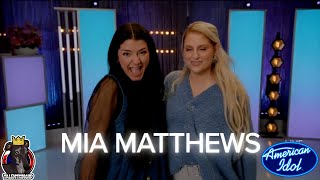 Mia Matthews Over You Full Performance & Intro Billboard #1 Hits | American Idol 2024