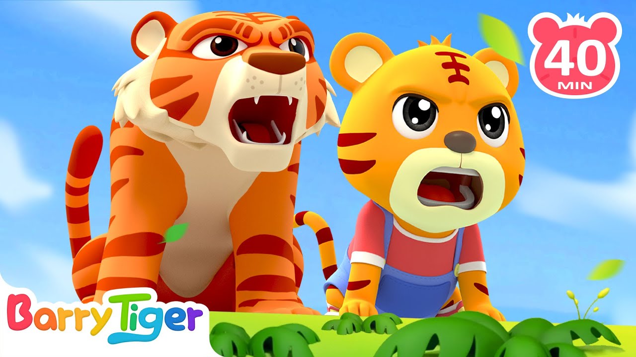 兩只老虎🐯 | 大合集 | 經典熱門兒歌🎶 | Kids Song | 動畫 | 童謠| LEFUN Kids TV