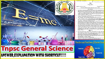 Tnpsc(11/01/2020) Previous Year Question Paper Science(tamil & english)