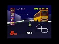 (Epilepsy Warning) Mario Kart 64 Lightning Bolt Flashing Alteration on Virtual Console