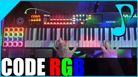 FL Studio live looping // M-Audio Code 61 + Maschine Jam (Code RGB) [ ♫ ]