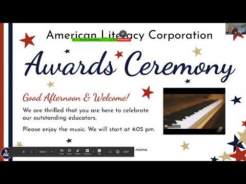 2020 ALC Outstanding Contributions to Literacy Awards (Virtual)