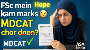 FSc mein kam marks hain… kya MDCAT chor doon? | Real Talk + Motivation for Struggling Students