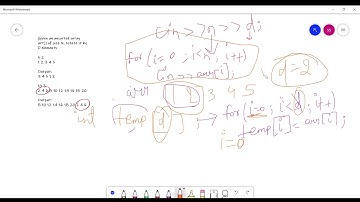 Rotate Array|| Geeks for Geeks || Competitive Coding