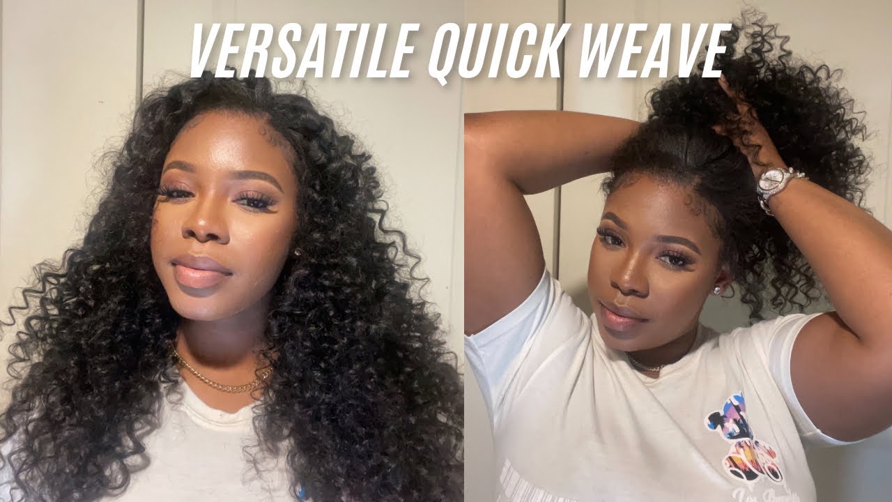 How to do  A Quick Weave Like A Pro With Leave Out . ft YG WIGS