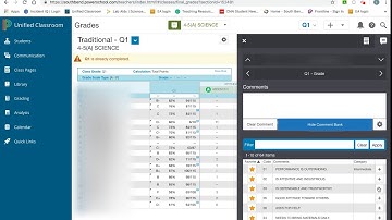 Finalizing Grades In Unified Classroom