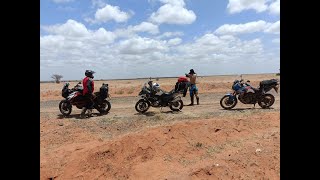 Big bikes in Northern Kenya : Ep 3/5 - Marsabit to Kalacha Oasis (via the Chalbi Desert)