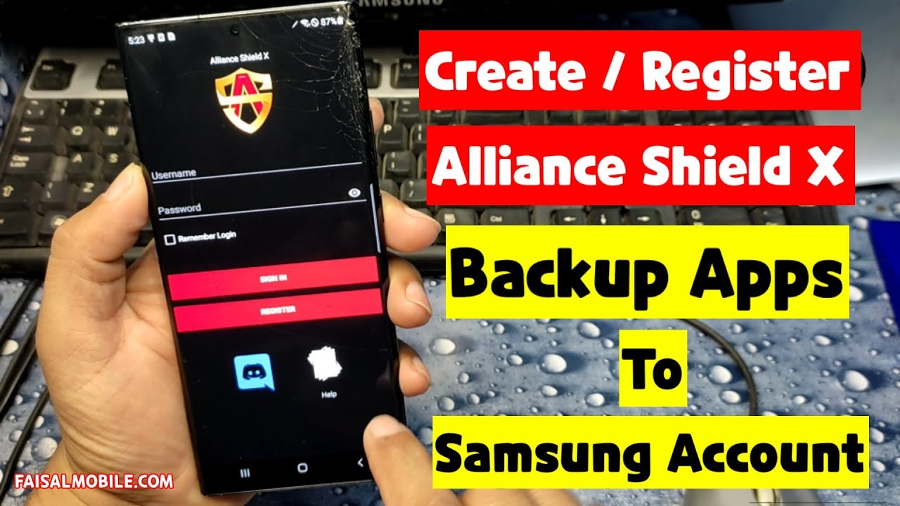 How to Register Alliance Shield X Account??  Create Account of Alliance  Shield (App Manager) 