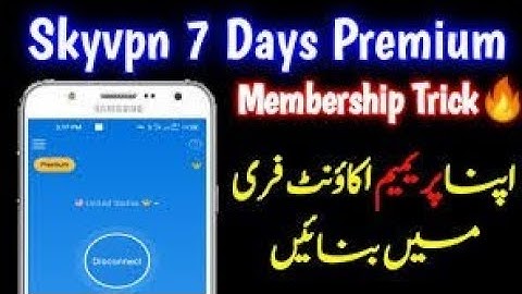 How To Create Sky Vpn 7 Days Premium account | New Method 2020 | All problem solve