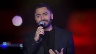 تامر حسنى   كفياك اعذار لايف من حفلة عيد الفطر 2020  Tamer Hosny Kefaiak A’zar Live