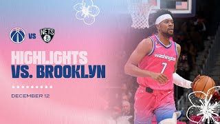 Highlights: Washington Wizards vs Brooklyn Nets - 12\/12\/22