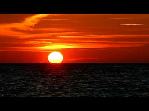 Sonnenuntergang an der