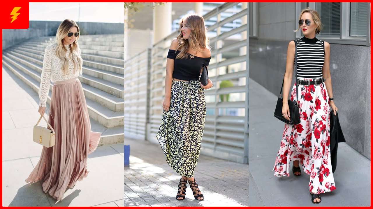 How To Wear A Maxi Skirt - 20 Best Outfits