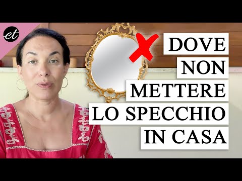 Video: Specchio davanti alla porta d'ingresso: posso appenderlo o no?