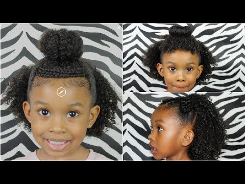 3 Easy Half Up Half Down Hairstyles Youtube