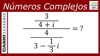 EJERCICIO 6 CON NÚMEROS COMPLEJOS (con CASIO Classwiz fx-991LA CW) by julioprofe 7,688 views 8 months ago 14 minutes, 2 seconds