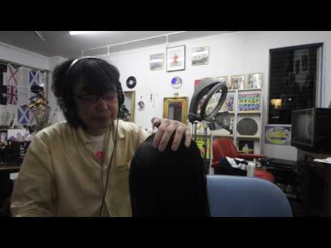 ASMR 音フェチ　女性向け　夜の美容室でパジャマで頭ナデナデ