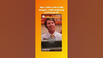 Showcasing the anti-AGILITY approach of SAFe and DA PMI #darerealagile #businessagility #scrum