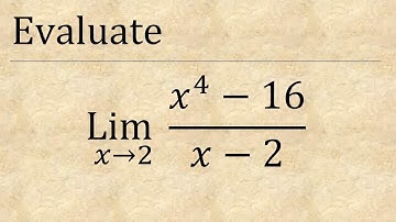 Evaluate lim(x→2) (x^4 -16)/(x-2) | limit x tend to 2 (x^4-16)/(x-2)