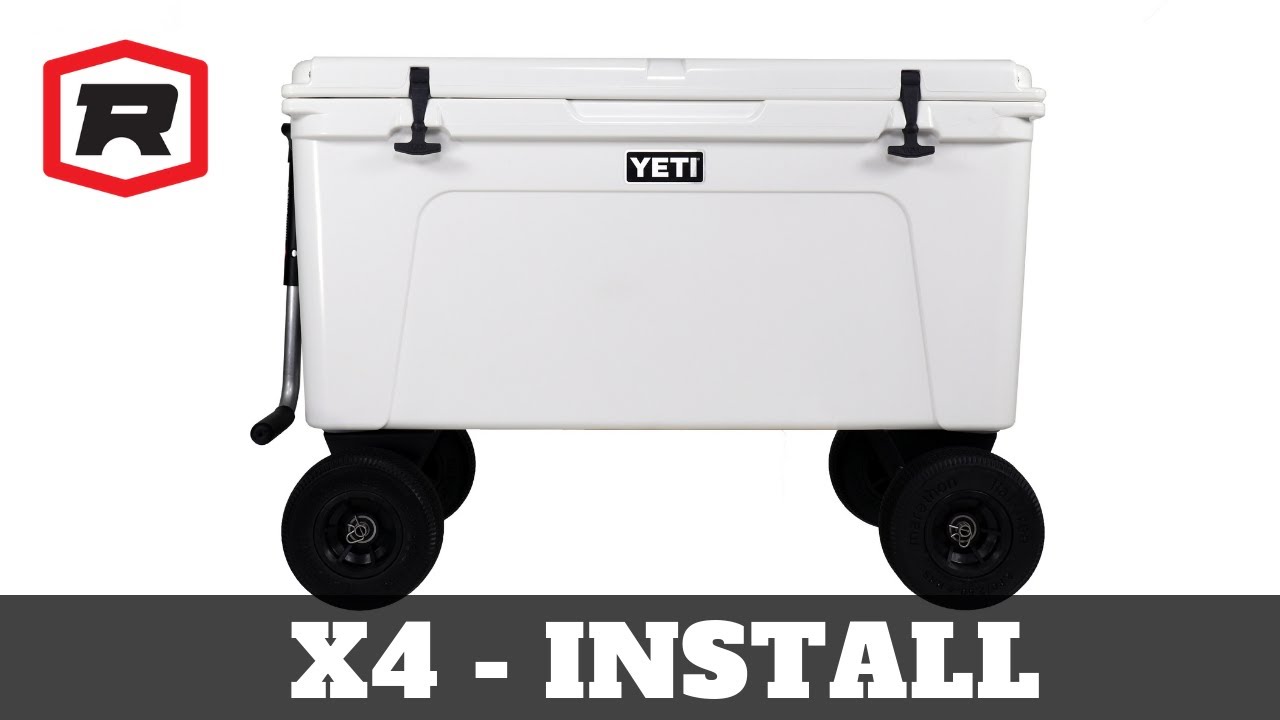Rambler X2LT Wheels Fit YETI Tundra 35 and YETI Tundra 45 Coolers