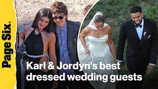 All the fashion from Jordyn Woods Karl-Anthony Towns wedding Kylie Jenner s cutout dress