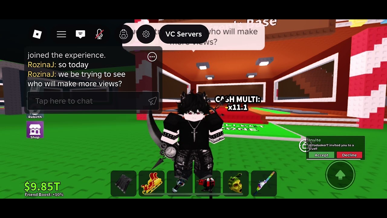 do challenge against my friend/