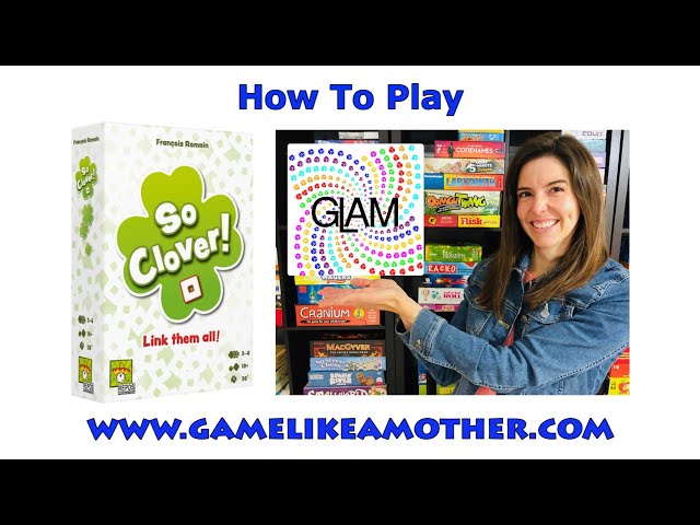 SO CLOVER Rules & Walkthrough  A Cooperative, Word Association Game for  Everyone! - Tabletop Tolson