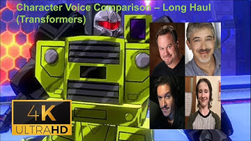 Character Voice Comparison - Long Haul (Transformers)