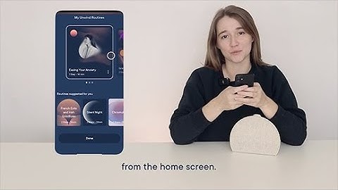 Hatch Restore 3: How to Set Your Unwind Routine | How to Use Hatch Restore 3