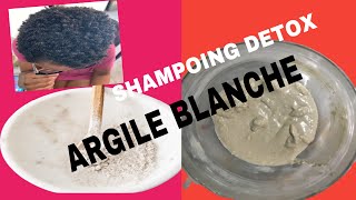 SHAMPOOING CLARIFIANT AU ARGILE. BLANCHE/POUR UNE POUSSE RAPIDE.