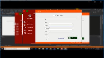 نظام المكتبة تصميم واجهة اضافة كتاب جديد - الجزء 2 | سي شارب |  Access Database | C# |[source code]