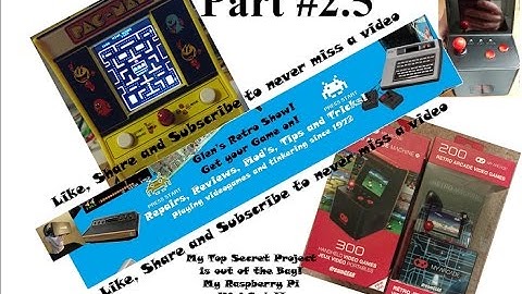 Pac-Man Mini-Cade Prototype with a Raspberry PI! - Part 2.5 - My DreamGear 200/300 in 1