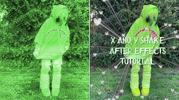 x and y shake on after effects - oconnellaeps