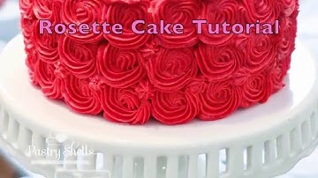 Rosette Cake Tutorial