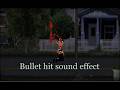 bullet hit sound effect