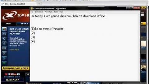 How to download Xfire