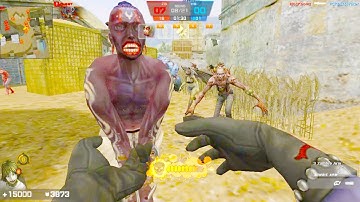 Counter-Strike Nexon: Zombies - Zombie Mod Online gameplay on Dust EX map