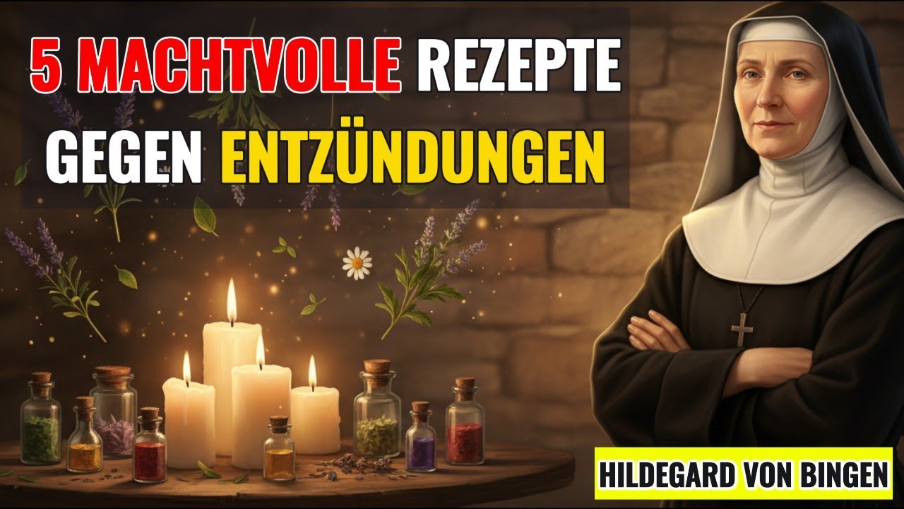 Die 5 stärksten hausgemachten Hildegard-Rezepte gegen Entzündungen