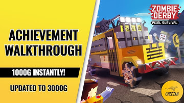 Zombie Derby: PS - 1000 GAMERSCORE INSTANTLY (UPDATED TO 3000G) Quick Achievement Walkthrough