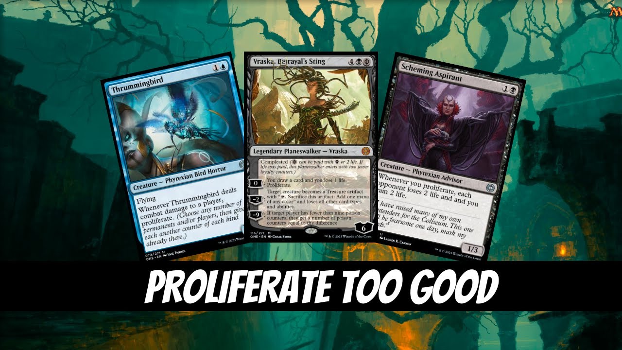 Is Proliferate the Best Mechanic? MTG Arena Gameplay - No Commentary