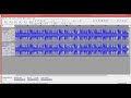 أسهل طريقة لفصل الصوت عن الموسيقى Audacity