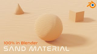 Easy Procedural Sand Material -  Blender 2.9 EEVEE