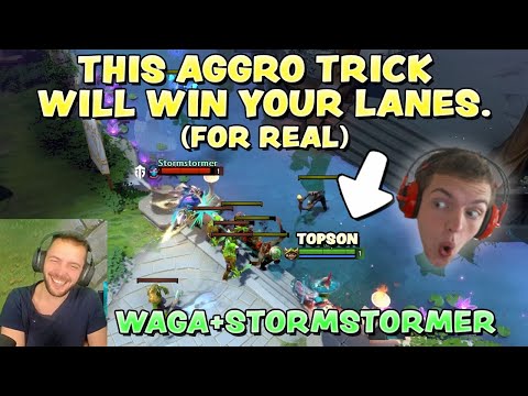 THIS AGGRO TRICK WILL WIN YOUR LANES 