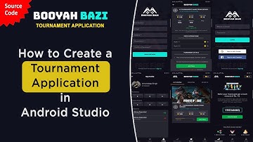 How to make complete PUBG Tournament Application in Android Studio with Admin Panel + Backend (PHP)
