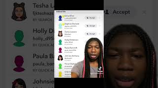 Random people adding me on Snapchat #snapchat #snap #bots screenshot 1