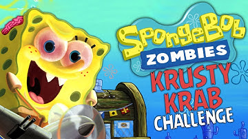 SPONGEBOB ZOMBIES: KRUSTY KRAB CHALLENGE ★ Call of Duty Zombies (Zombie Games)