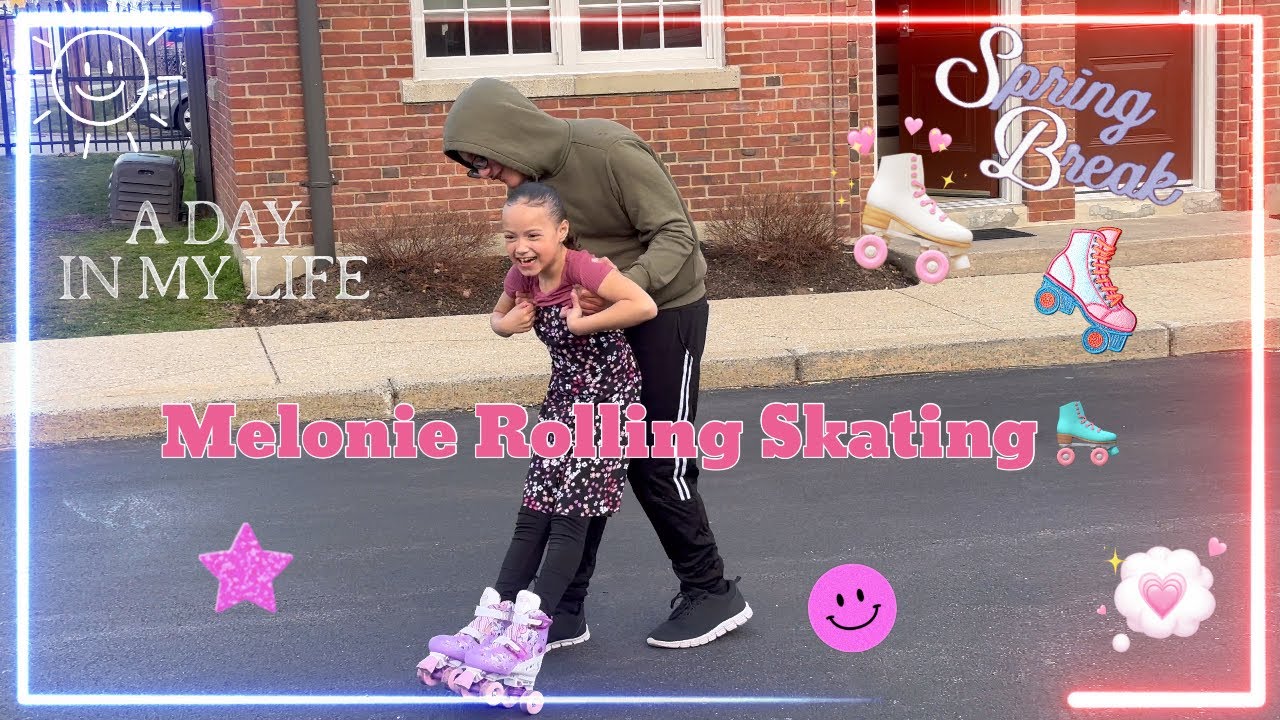 Rolling Skating W Melonie 🛼|| En                          Melonie Kiidz Show 💕