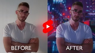 BEFORE & AFTER - How to Change Video Background in CapCut #Shorts